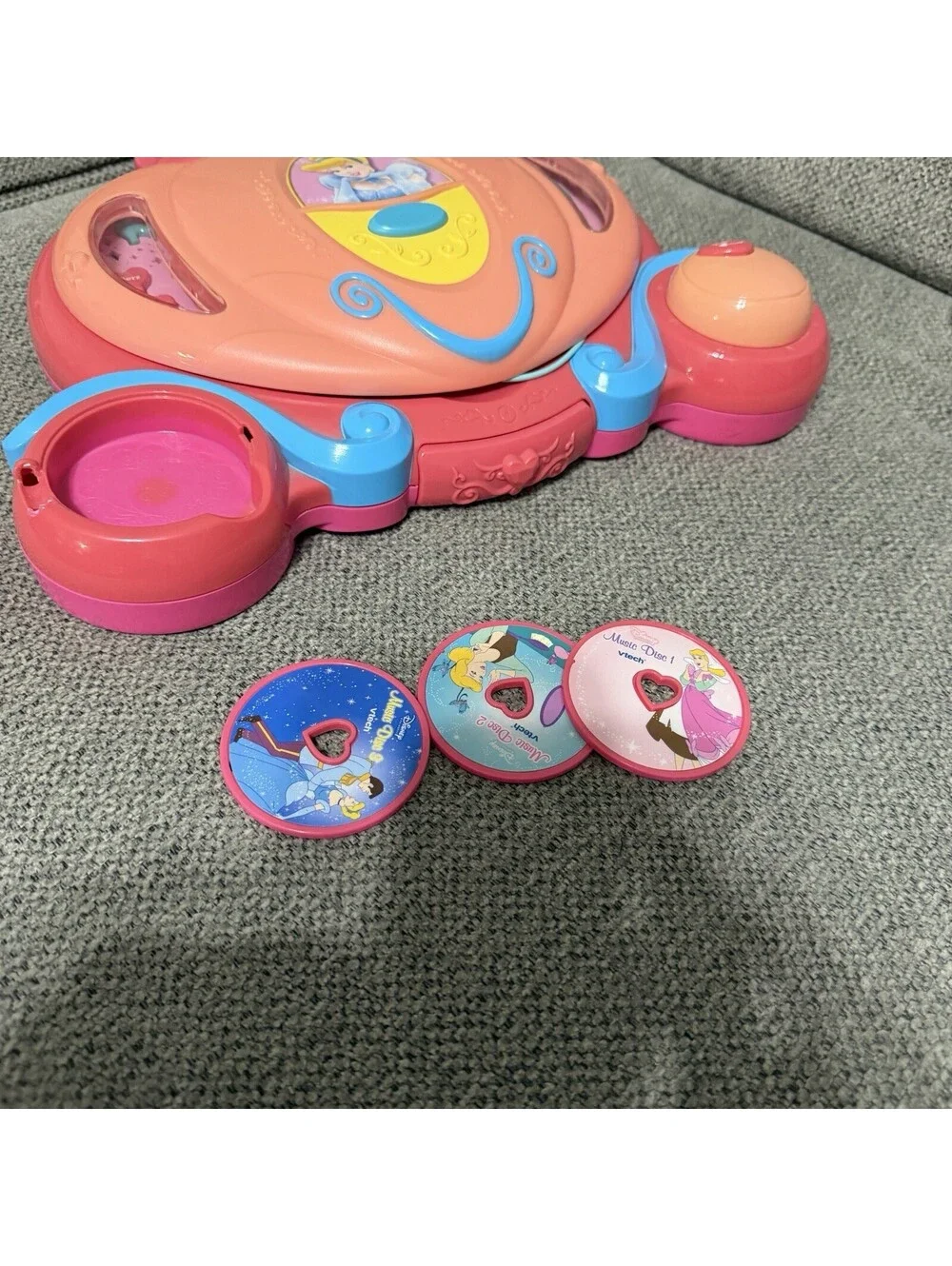 Vtech Disney Princess Magic Wand Laptop With Disc Cinderella